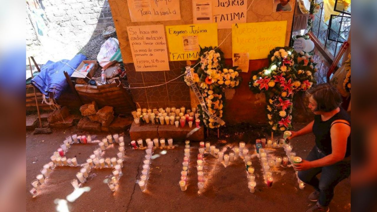 Entre lágrimas y aplausos, sepultan los restos de la pequeña Fátima de 7 años