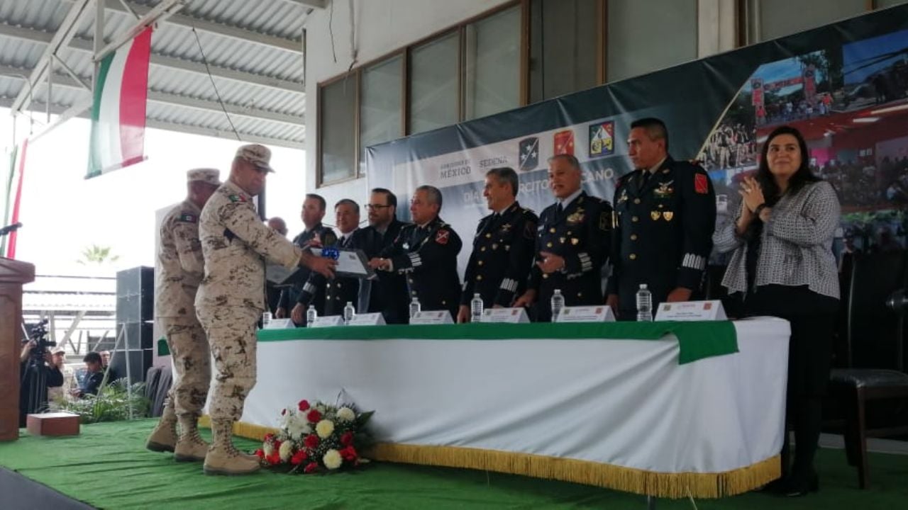 Conmemoran el 107 aniversario del Ejército Mexicano en Hermosillo