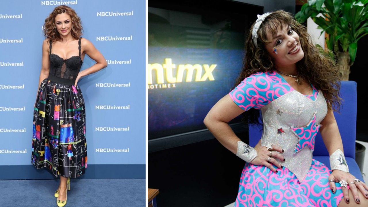 Aracely Arámbula es comparada con Tatiana al vestirse de esta manera