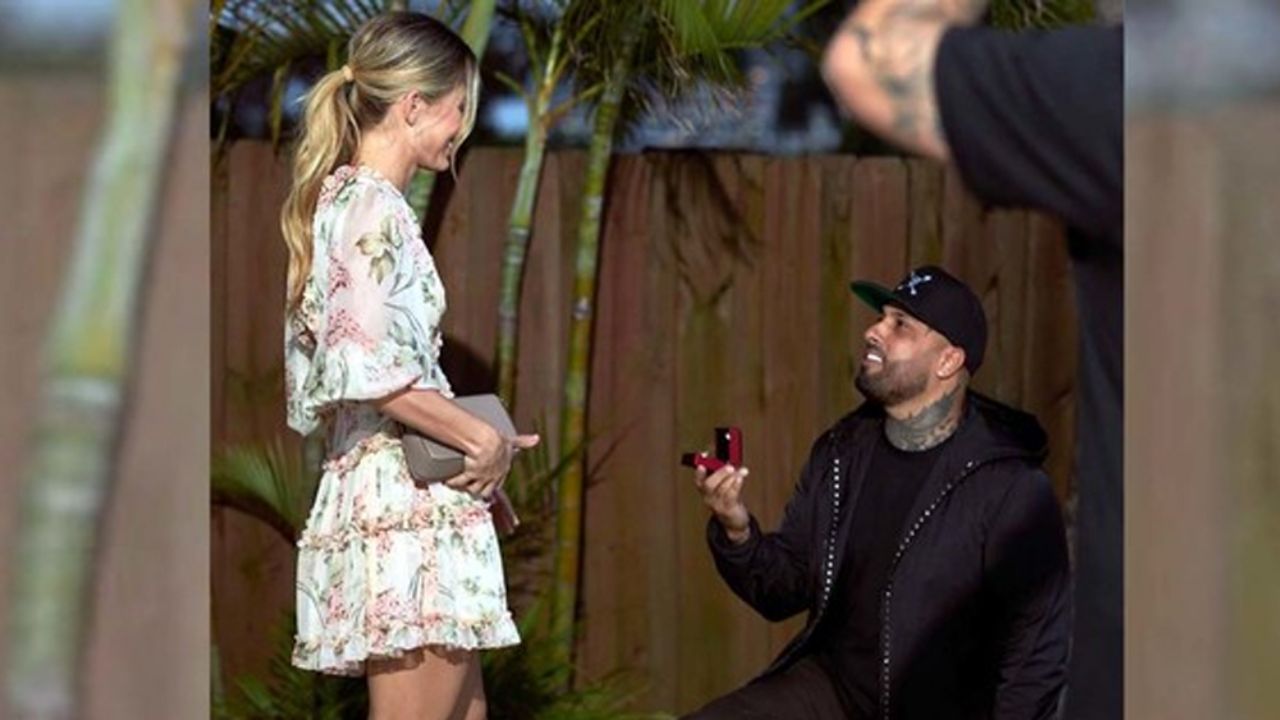 “Felicidades por su amor”: Nicky Jam deja ver su lado más tierno con su novia