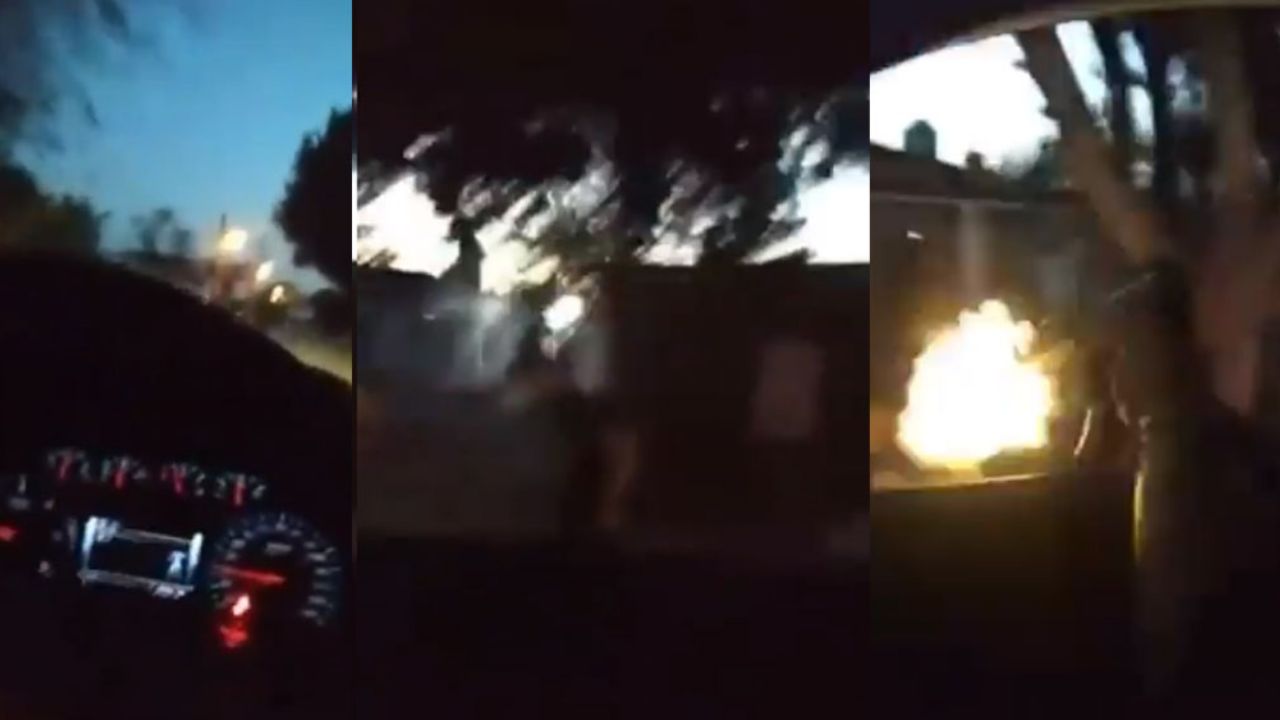 VIDEO: A quemarropa, Los Metros ejecutan un ‘halcón’ de Los Escorpiones