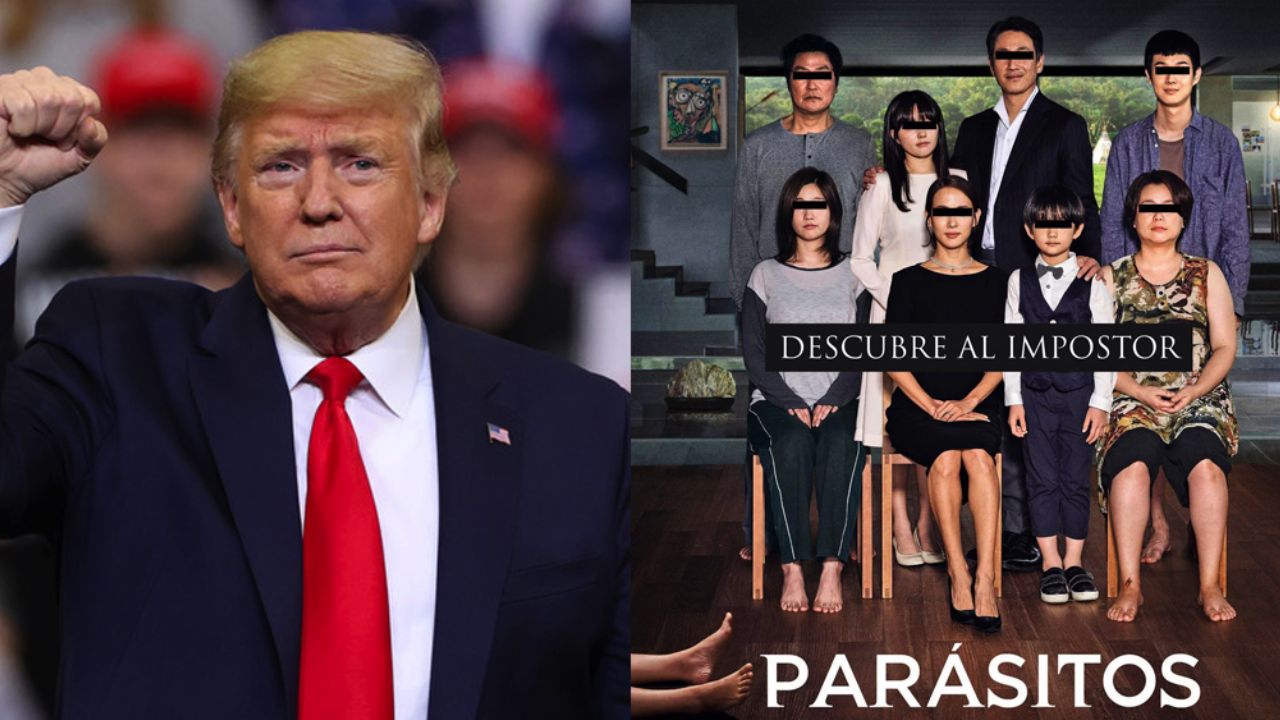 Trump se burla de la película ‘Parásitos’: “Es de Corea del Sur ¿qué demonios?”