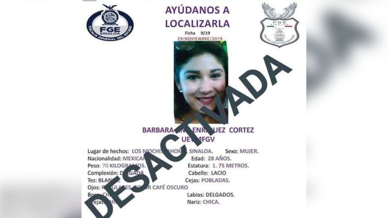 Ella es Bárbara, la encontraron sin vida dentro de fosa clandestina en Sinaloa