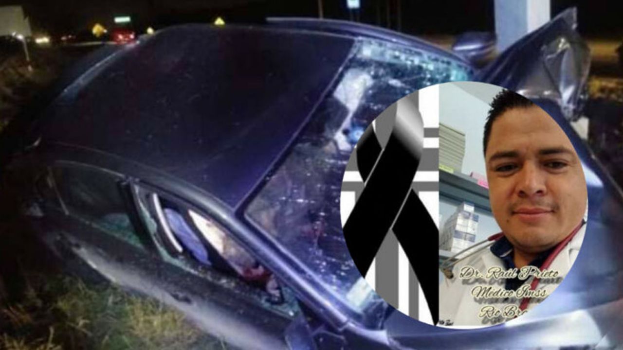 Él es Raúl, un médico del IMSS que fue confundido y acribillado en Río Bravo