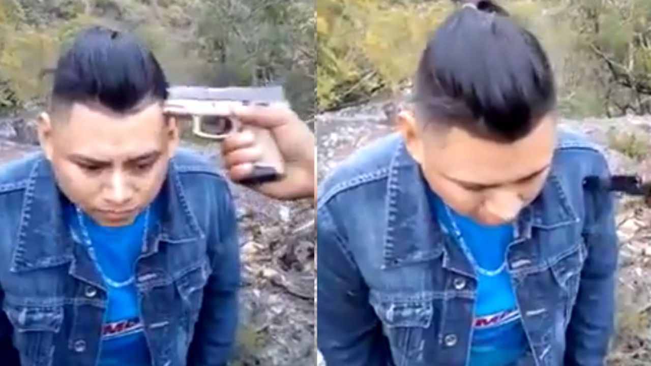 FUERTE VIDEO: Joven recibe disparos poco a poco antes de ser ejecutado