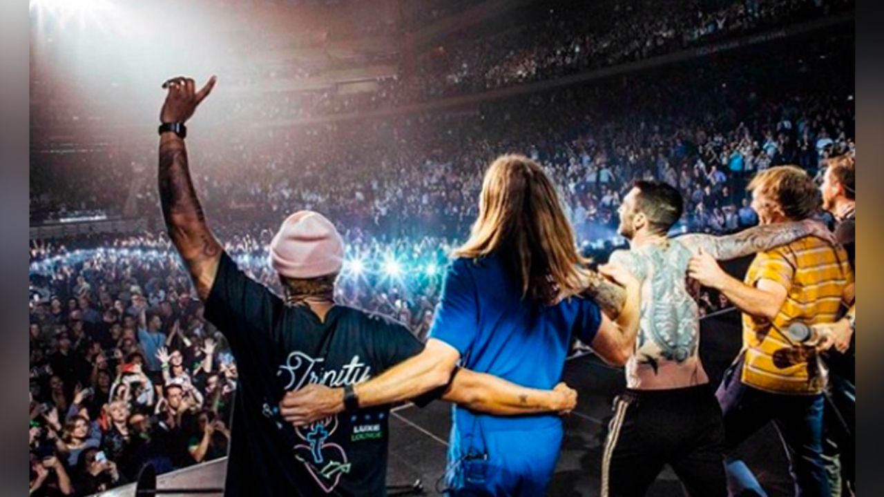 Las conmovedoras palabras de Maroon 5 para México: “Amamos estar aquí”