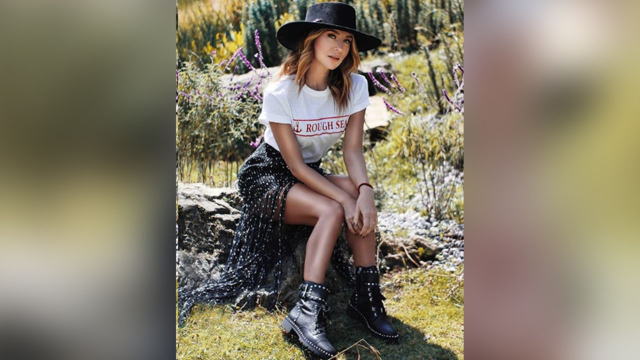 “Mamacita”: Geraldine Bazán ‘prende’ las redes con un atrevido vestido negro