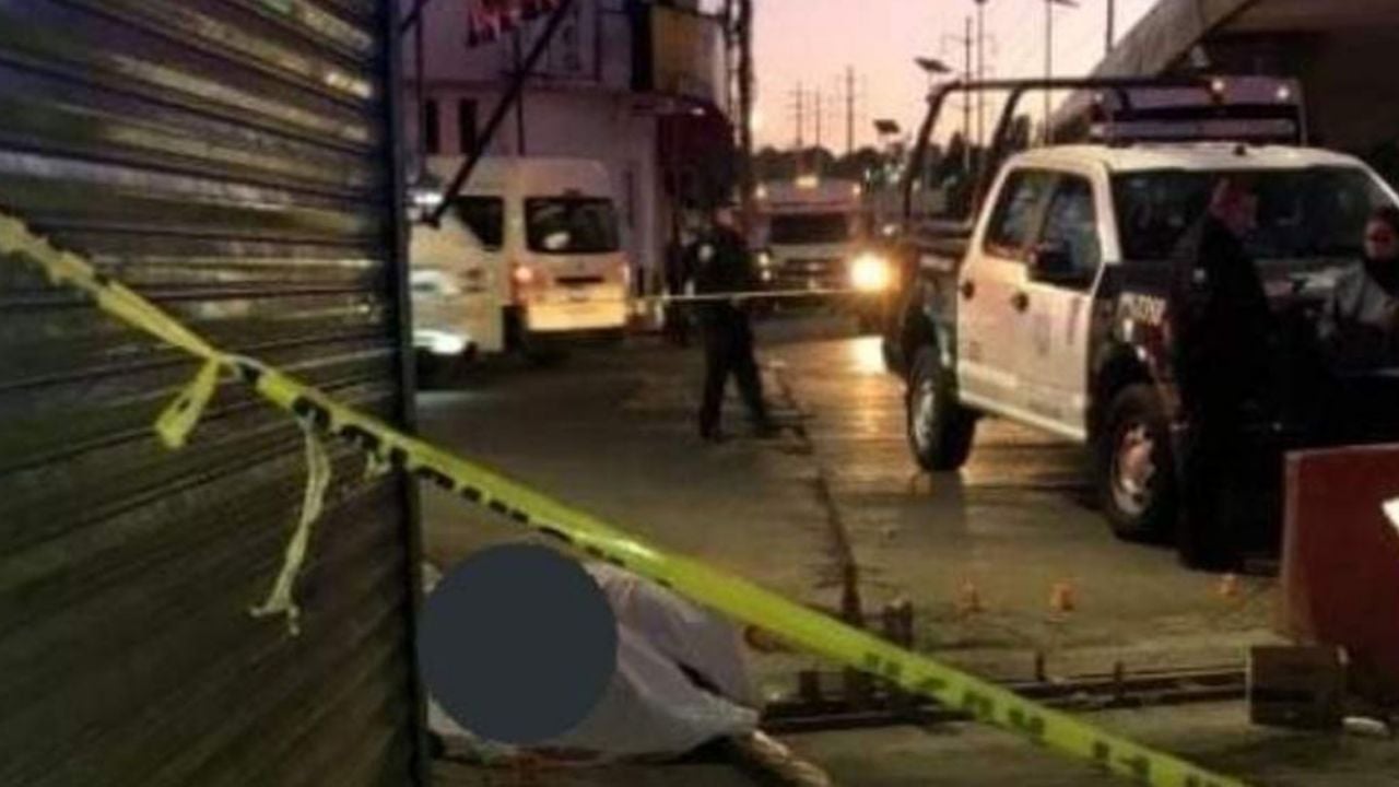 Se desata balacera en Naucalpan; 2 muertos por al menos 15 disparos
