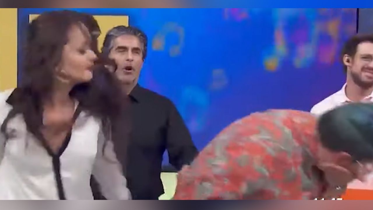 Gaby Spanic ‘explota’ en vivo en ‘Hoy’ y le da dos cachetadas a comediante