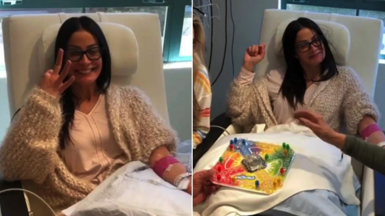 Dayanara Torres vive emotivo momento en su último tratamiento de cáncer