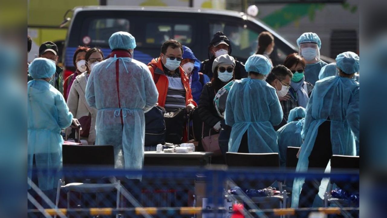 Crucero con posibles enfermos de coronavirus podría llegar a México