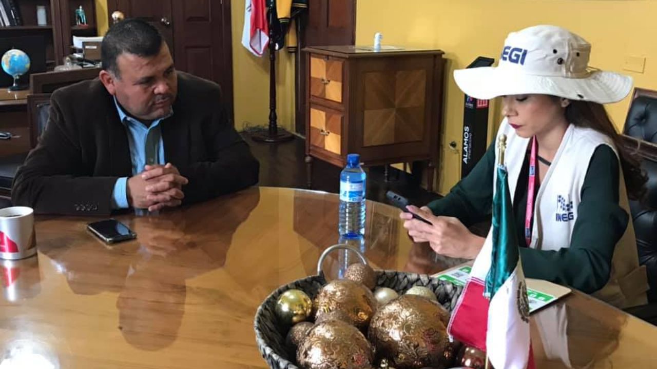 En Álamos arrancó el censo poblacional del Inegi con encuestas a funcionarios