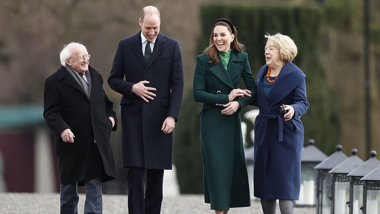 Primera dama se burla sobre ‘pelea’ de William y Kate contra Harry y Meghan