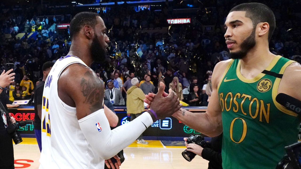 LeBron James y Jayson Tatum, elegidos los Jugadores del Mes de febrero