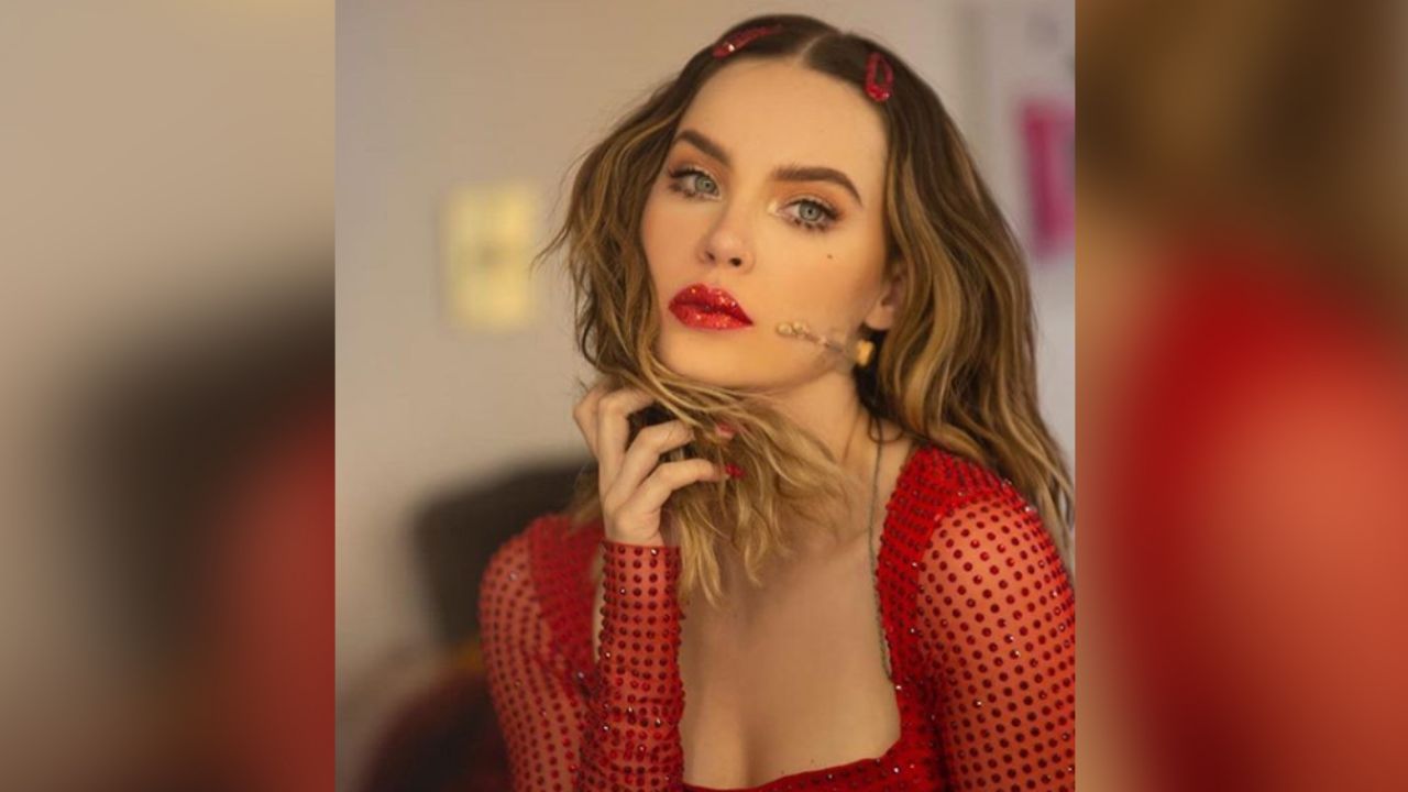 VIDEO: Belinda lo muestra todo en ceñido vestido transparente