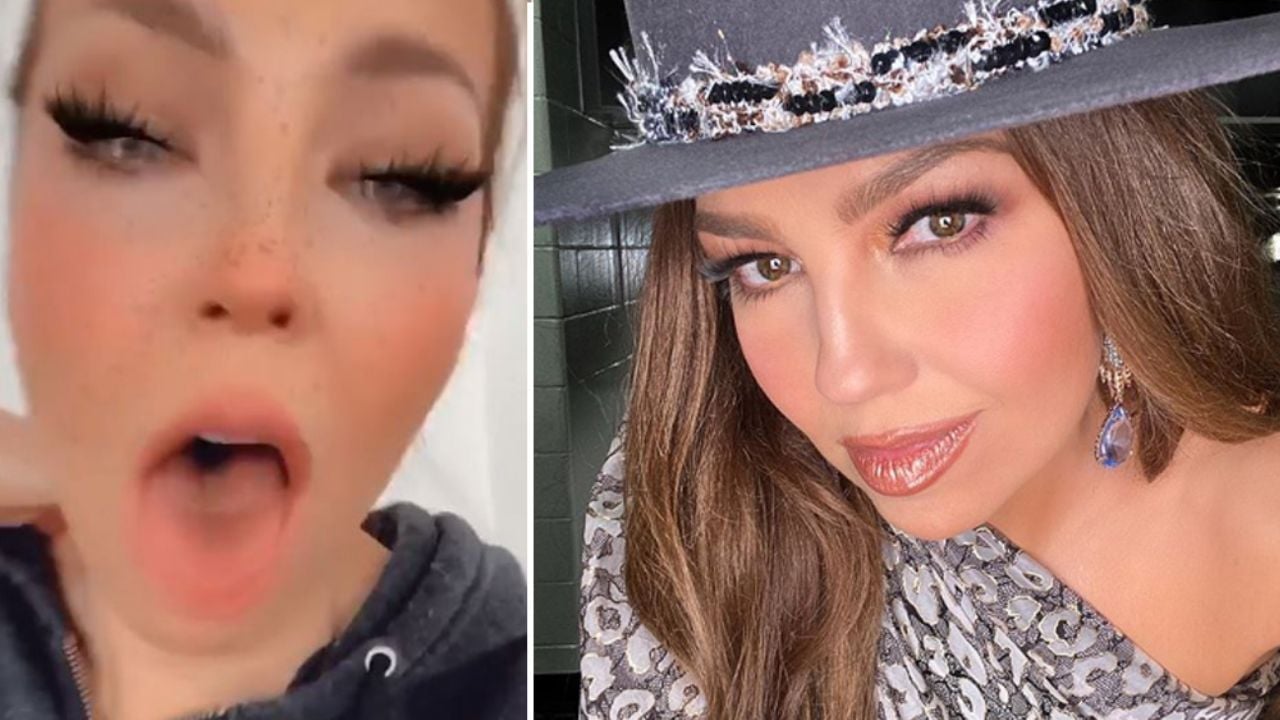 Por toser y reírse, Thalía es criticada al dar tips para no contraer coronavirus