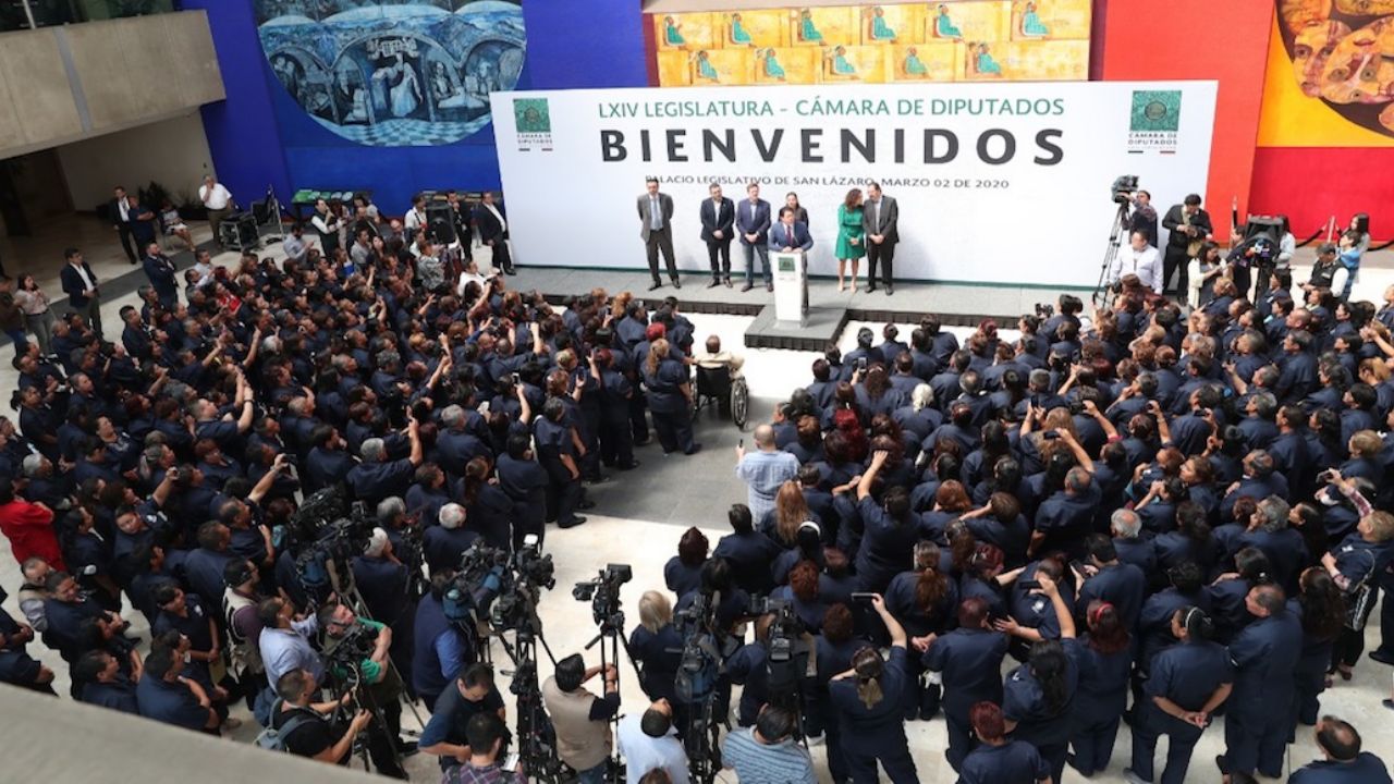 Diputados eliminan outsourcing para empleados de limpieza en San Lázaro