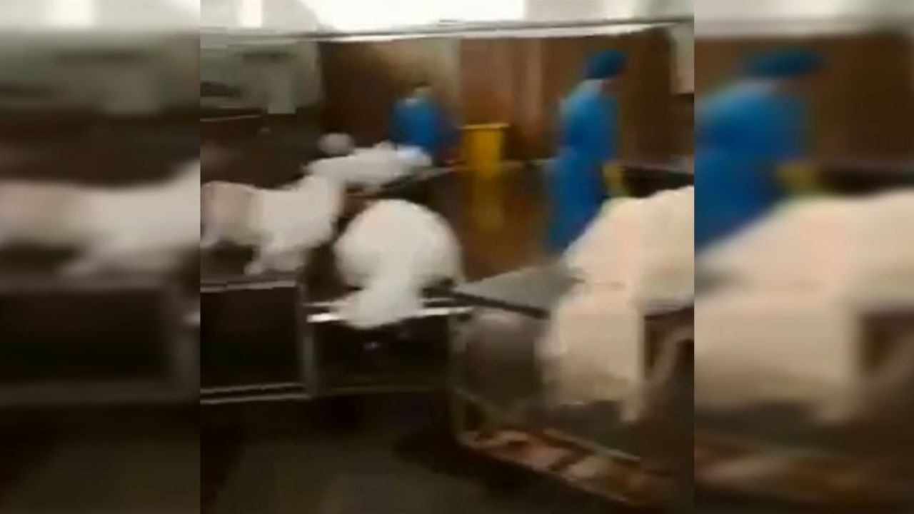 VIDEO: Filtran imágenes de supuestos cadáveres de coronavirus apilados