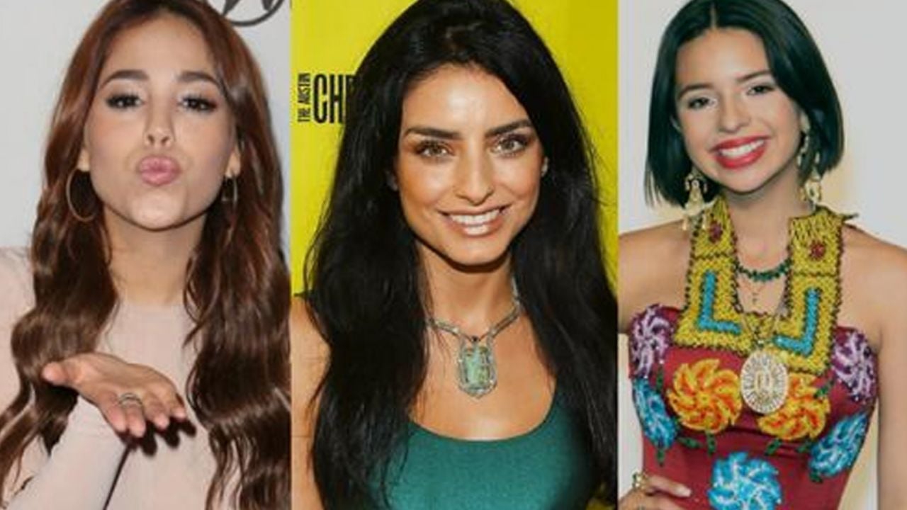 ¡Bellezas! Danna Paola, Ángela Aguilar y Aislinn, juntas en los Spotify Awards