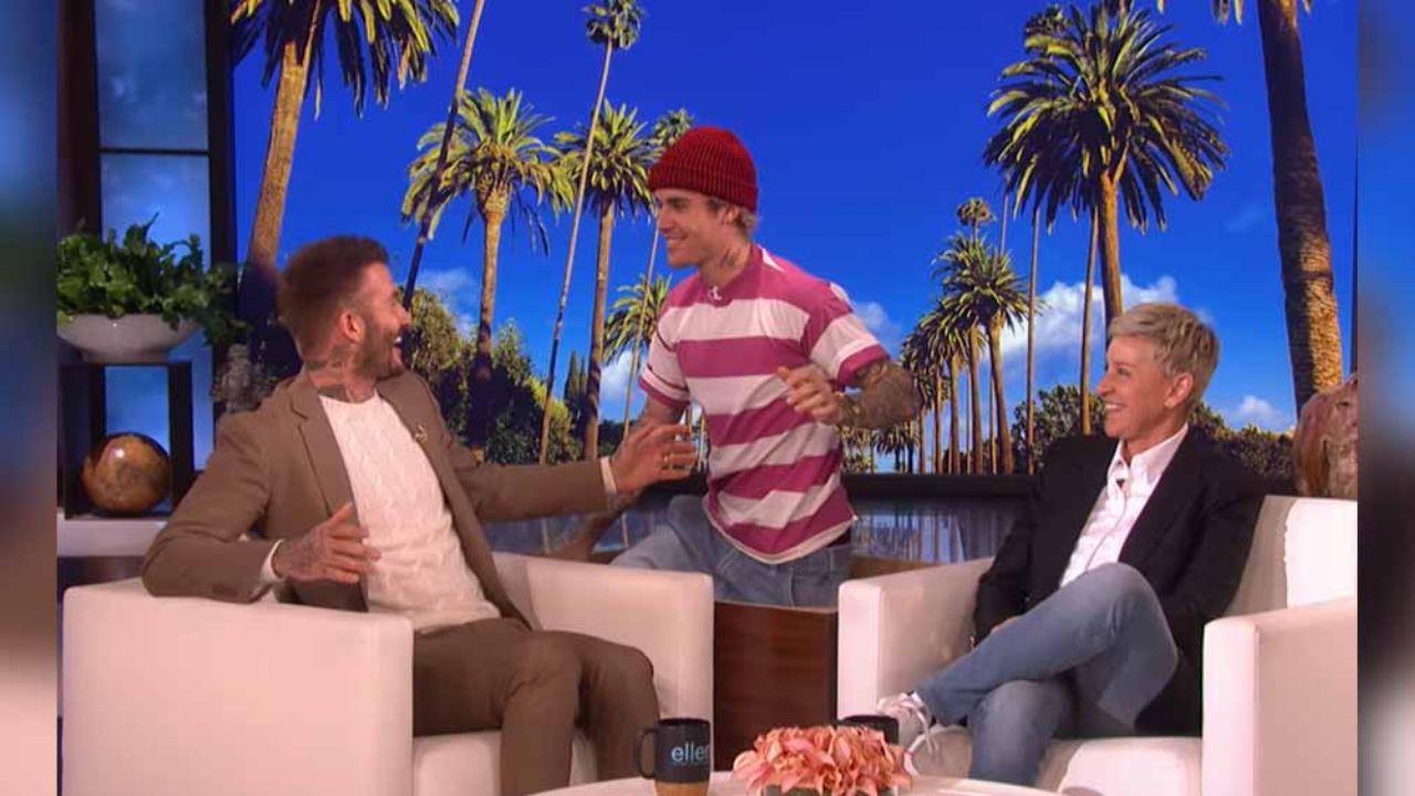VIDEO: Justin Bieber da tremendo susto a David Beckham ¡en programa en vivo!