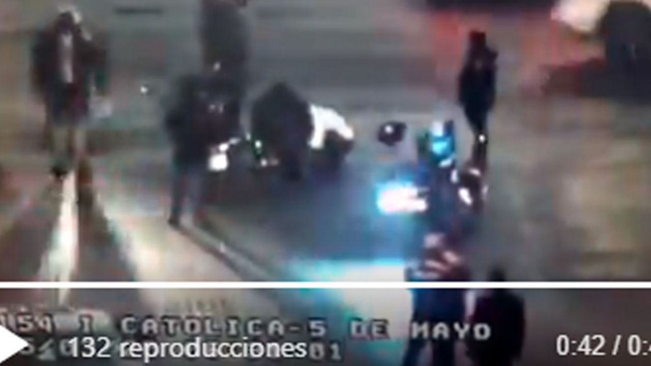 Policía de CDMX se intenta suicidar al paso del convoy de García Harfuch