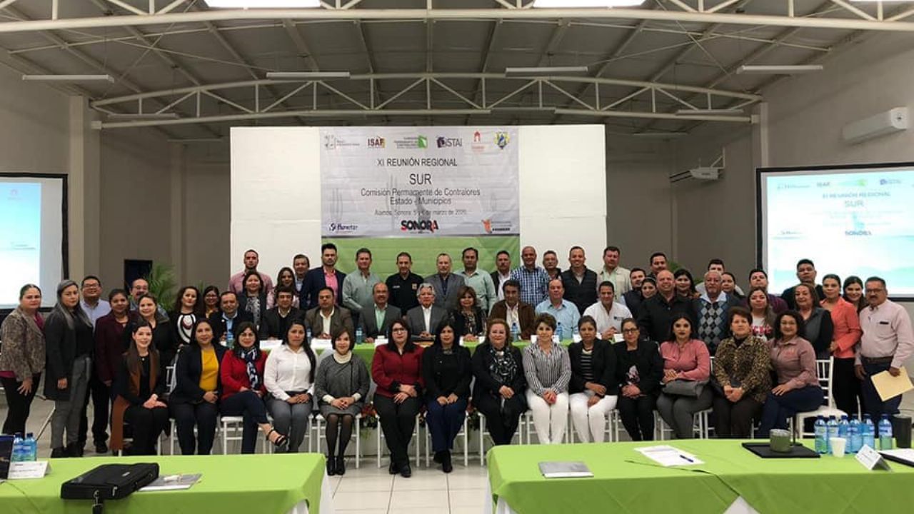 En Álamos realizan XI Reunión de la Comisión de Contralores