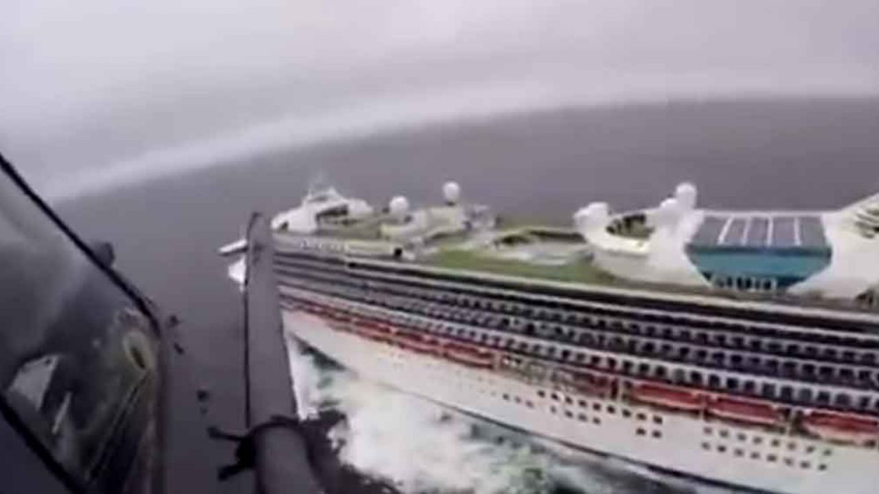 Crucero con infectados con coronavirus pasó por las costas de México