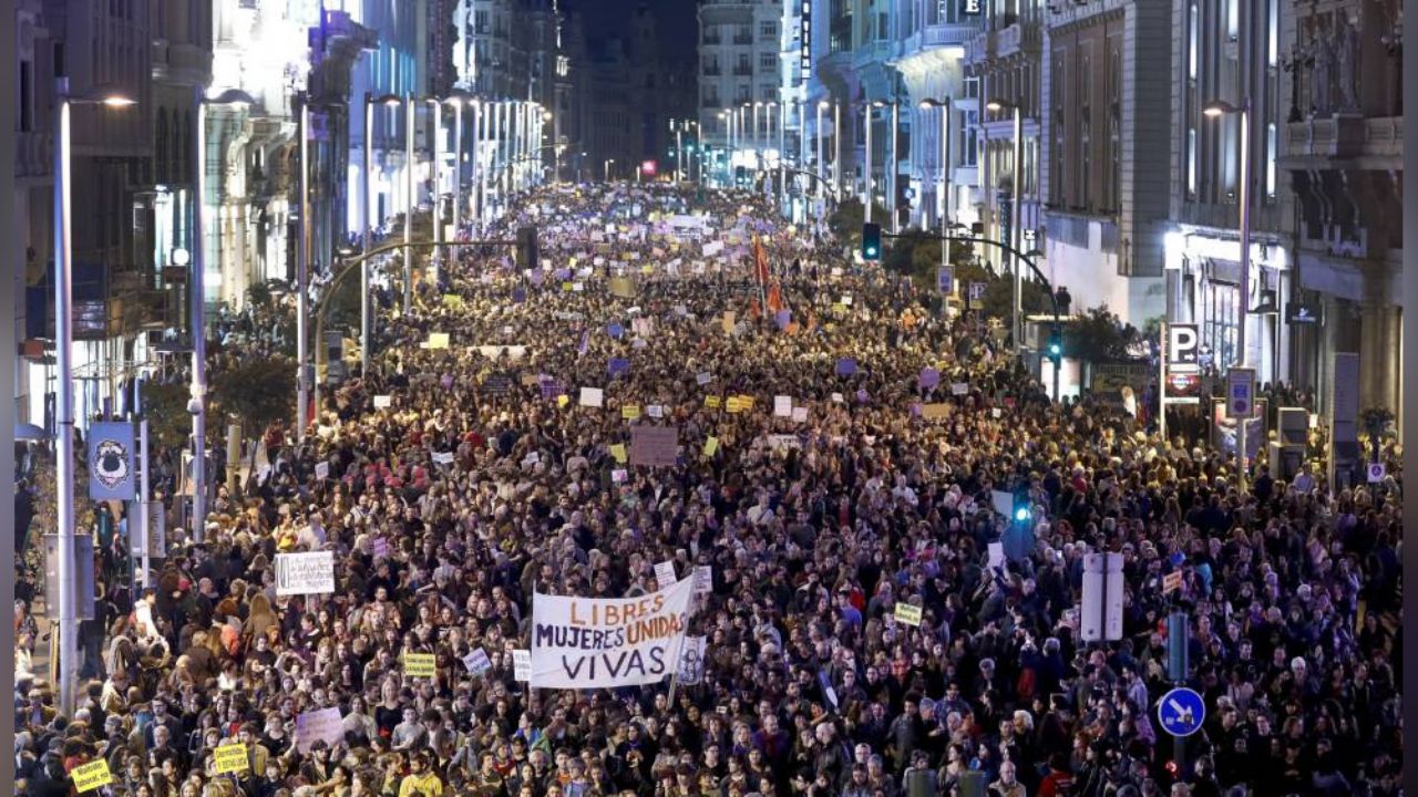 Día de la Mujer en Madrid: Colectivos se manifiestan para la libertad sexual