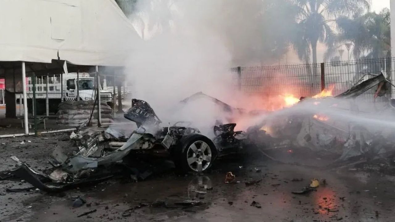 AMLO asegura que explosión de coche bomba en Celaya es propaganda