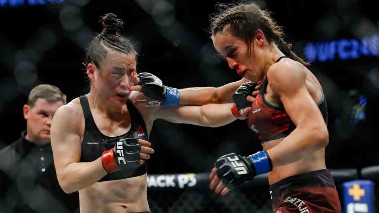 ¡Increíble! Así quedó la peleadora de la peleadora de UFC Joanna Jedrzejczyk