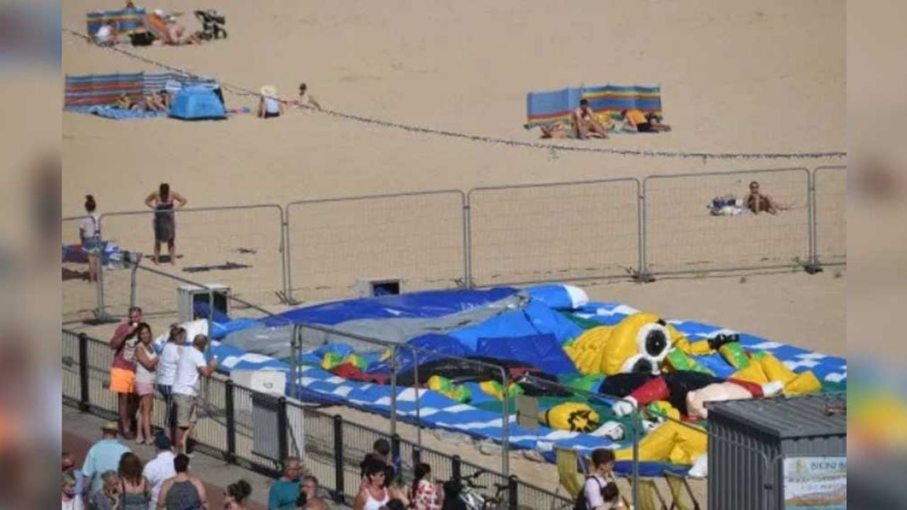 De la diversión a la tragedia: Niña muere tras explosión de juego inflable