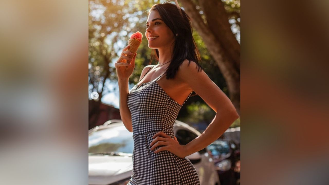 Las impactantes fotos con las que Livia Brito protestó contra los feminicidios