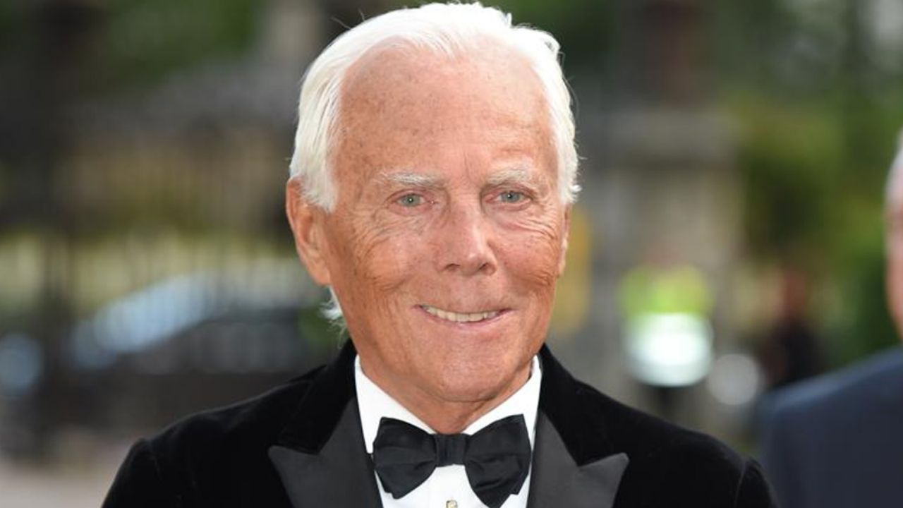 Giorgio Armani destinará más de 1mde para combatir al coronavirus en Italia