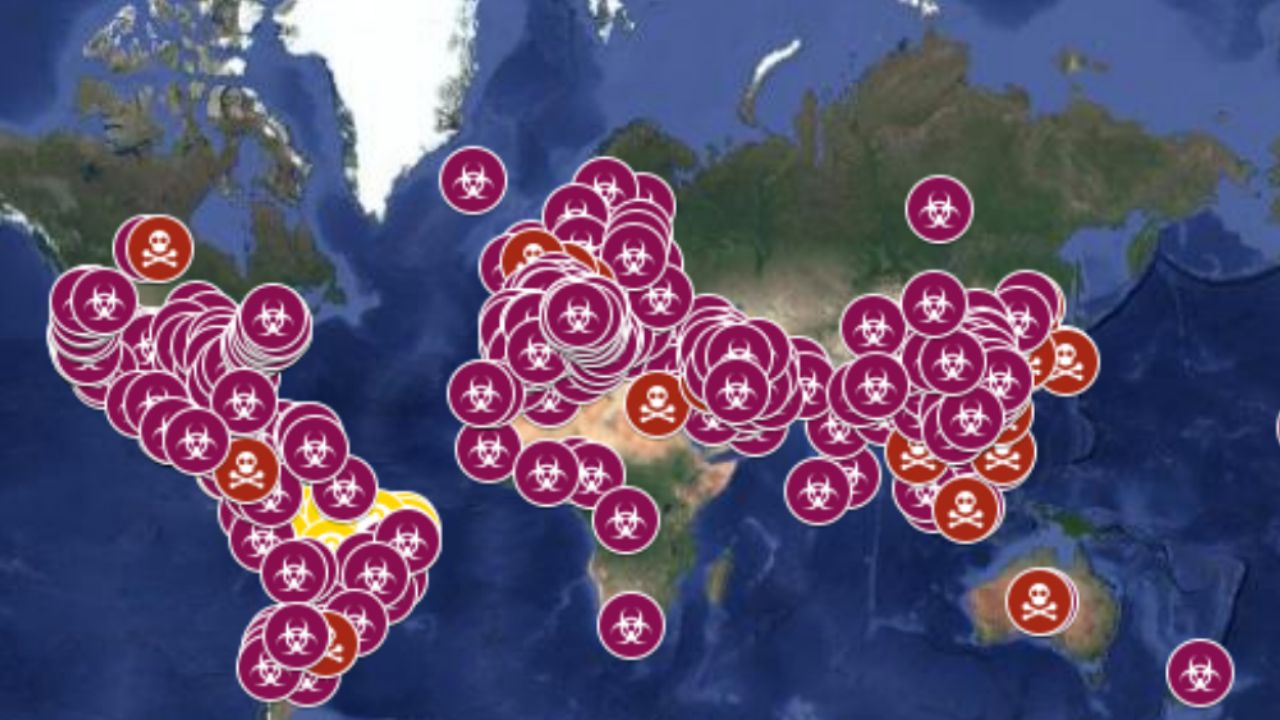 Sigue en vivo los casos confirmados de coronavirus a través de Google Maps