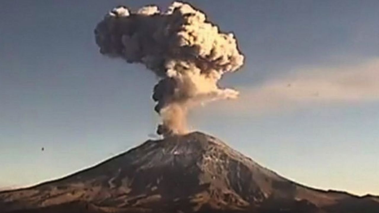 Ruta de evacuación del Popocatépetl son rehabilitadas tras exhalaciones