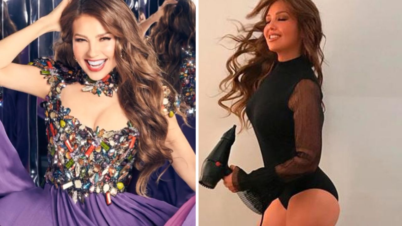 “Quítenle el celular”: Thalía baila sobre una silla y la tunden por “inmadura”