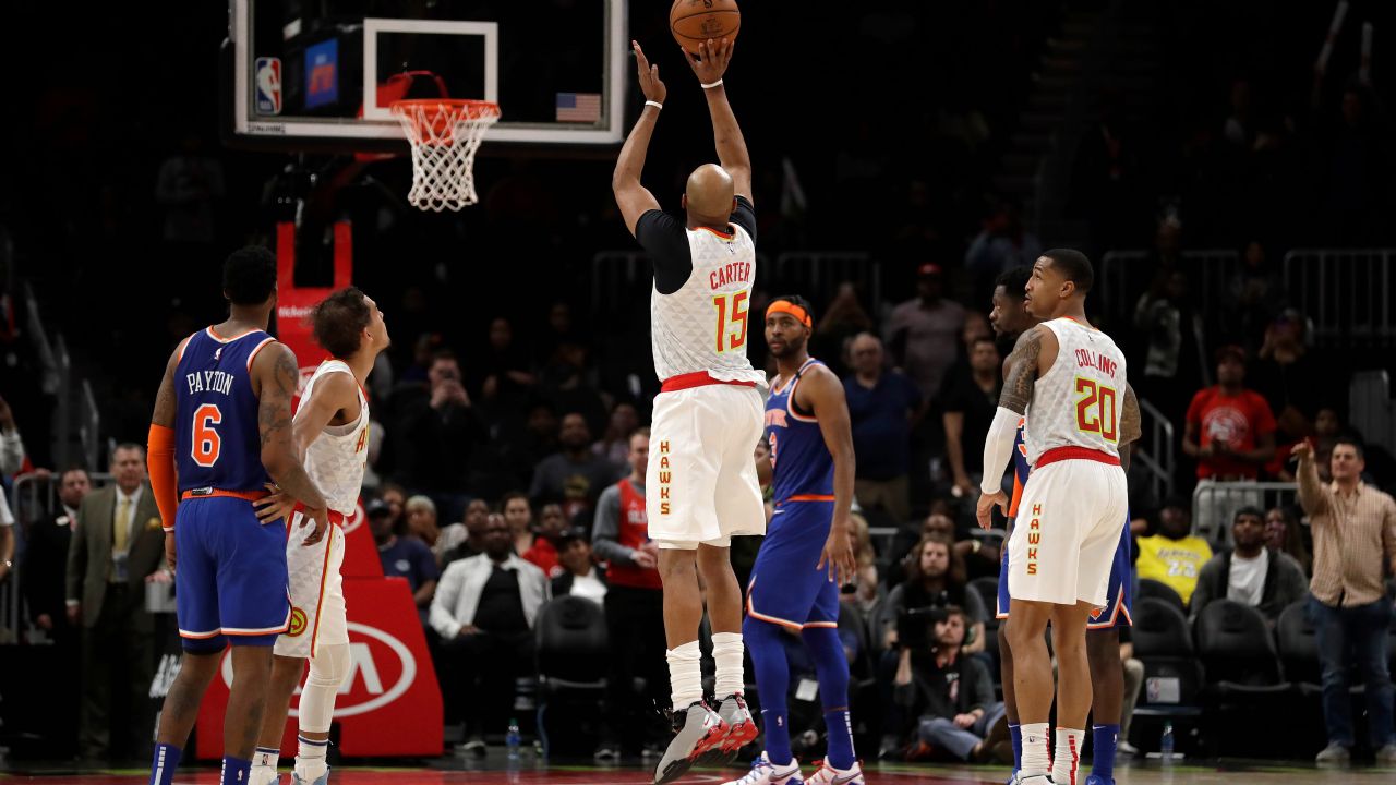 Los Knicks se llevan la victoria ante los Hawks en tiempo extra