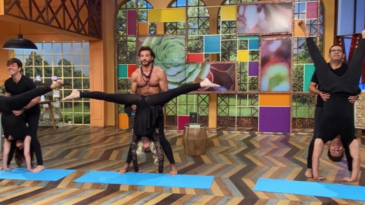 ¡Fuera pudor! Lyn May enseña la ropa interior frente a todo ‘Venga la Alegría’