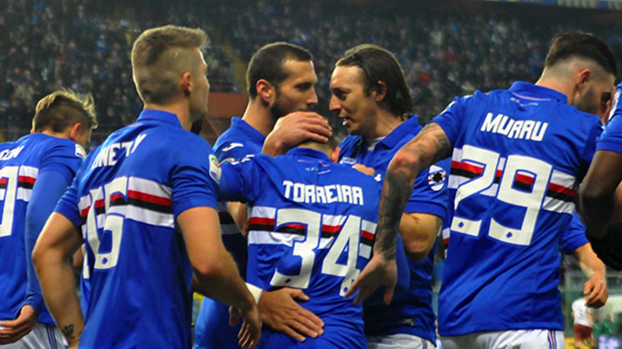 Futbolistas del club italiano Sampdoria dan positivo a prueba de coronavirus