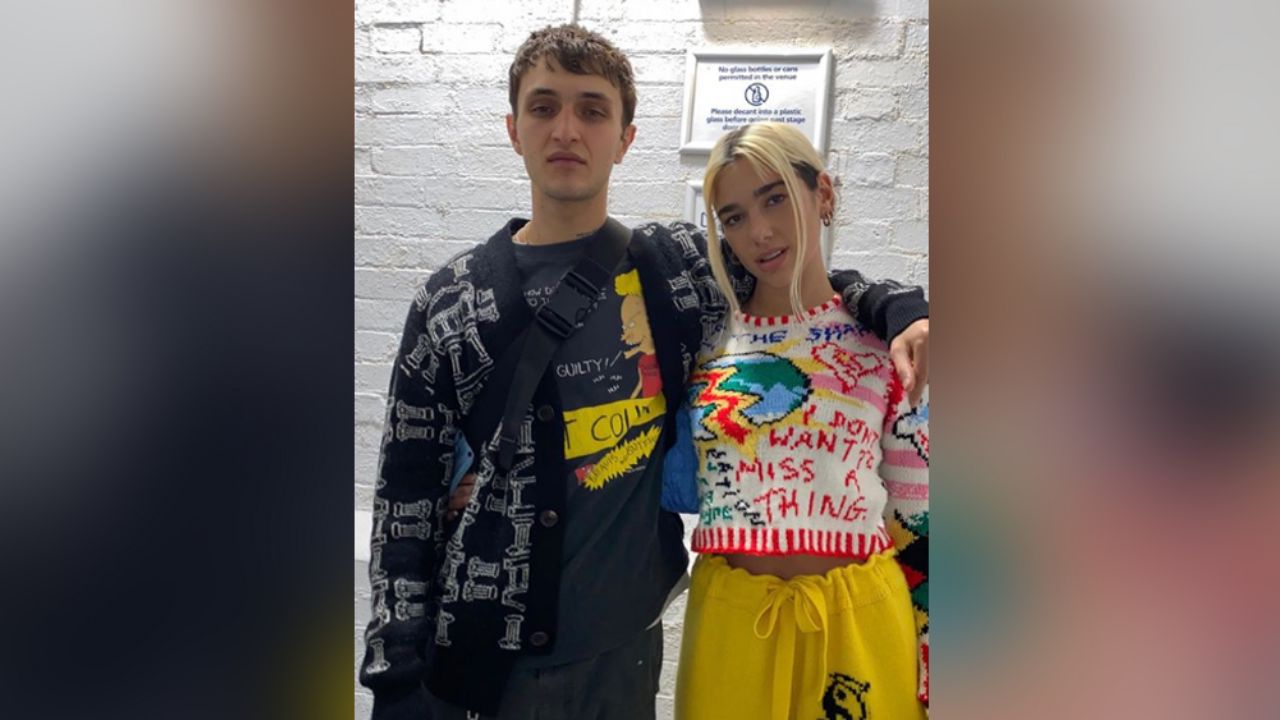 ¿Y Anwar? Dua Lipa aparece abrazada y feliz con misterioso hombre en fiesta