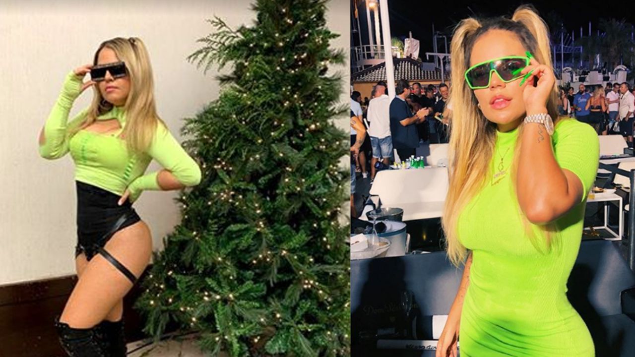¡Son idénticas! Ella es la doble peruana de Karol G: “Podrían ser gemelas”