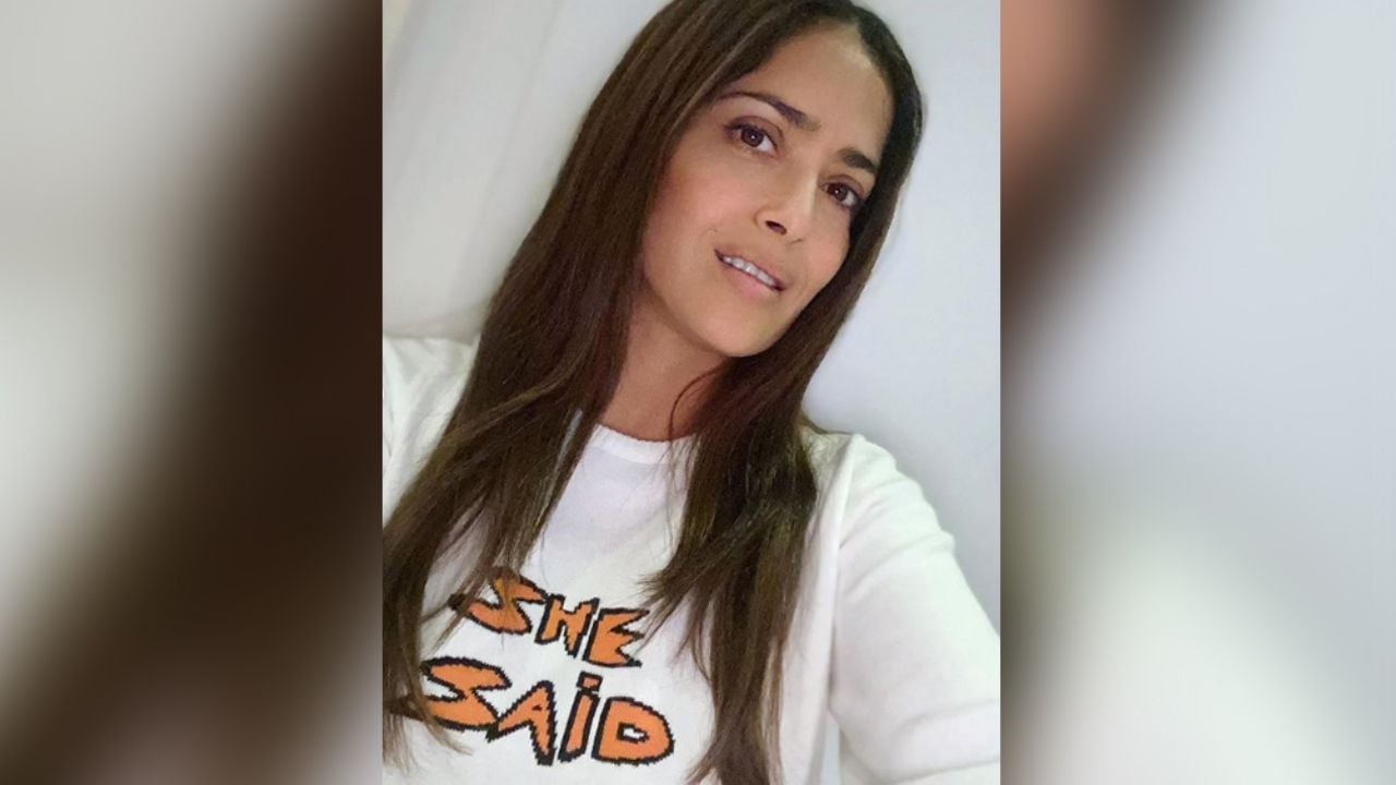 Así vive Salma Hayek la cuarentena por coronavirus; manda fuerte mensaje