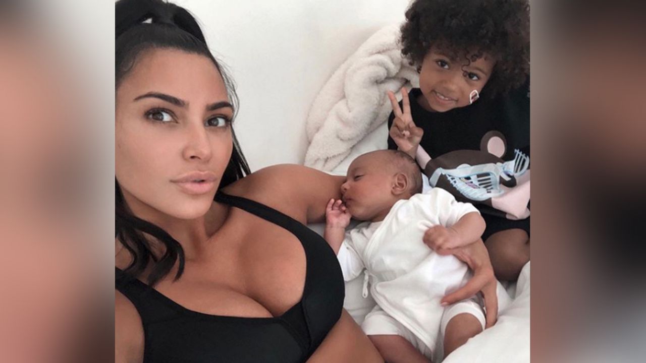 Kim Kardashian enternece Instagram con foto de su hijo menor, Psalm