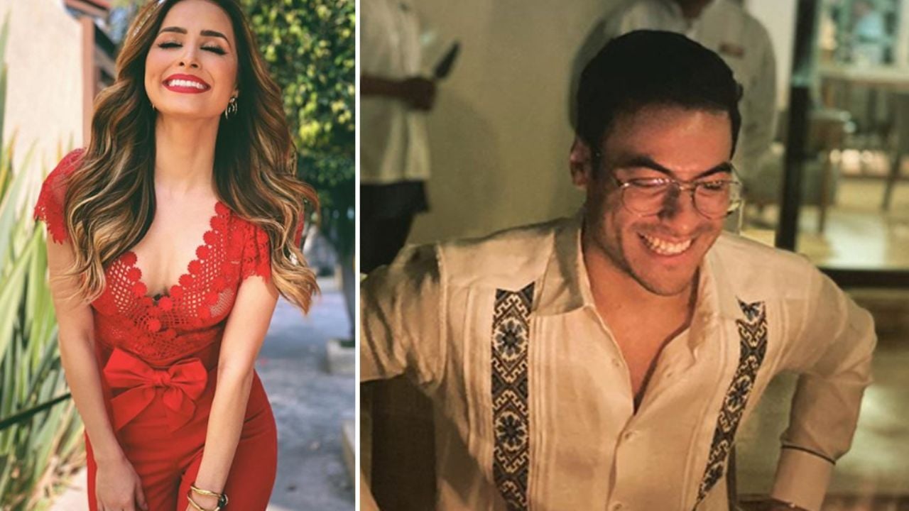En sensual y entallado vestido, Cynthia Rodríguez le declara su amor a Carlos Rivera