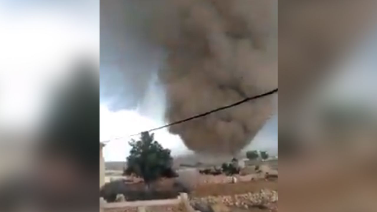 VIDEO: Fuertes tornados gemelos azotan en ciudad de Marruecos