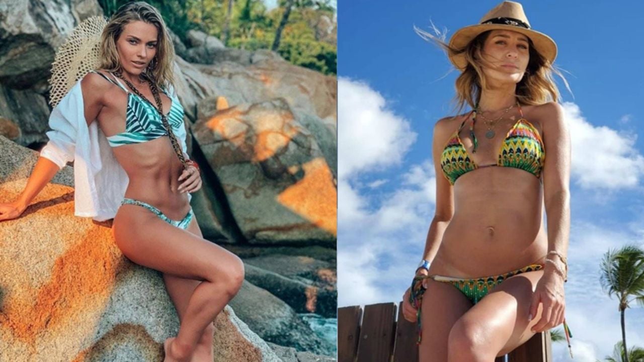 ¡Duelo de cuerpazos! Irina Baeva reacciona a Geraldine Bazán en bikini