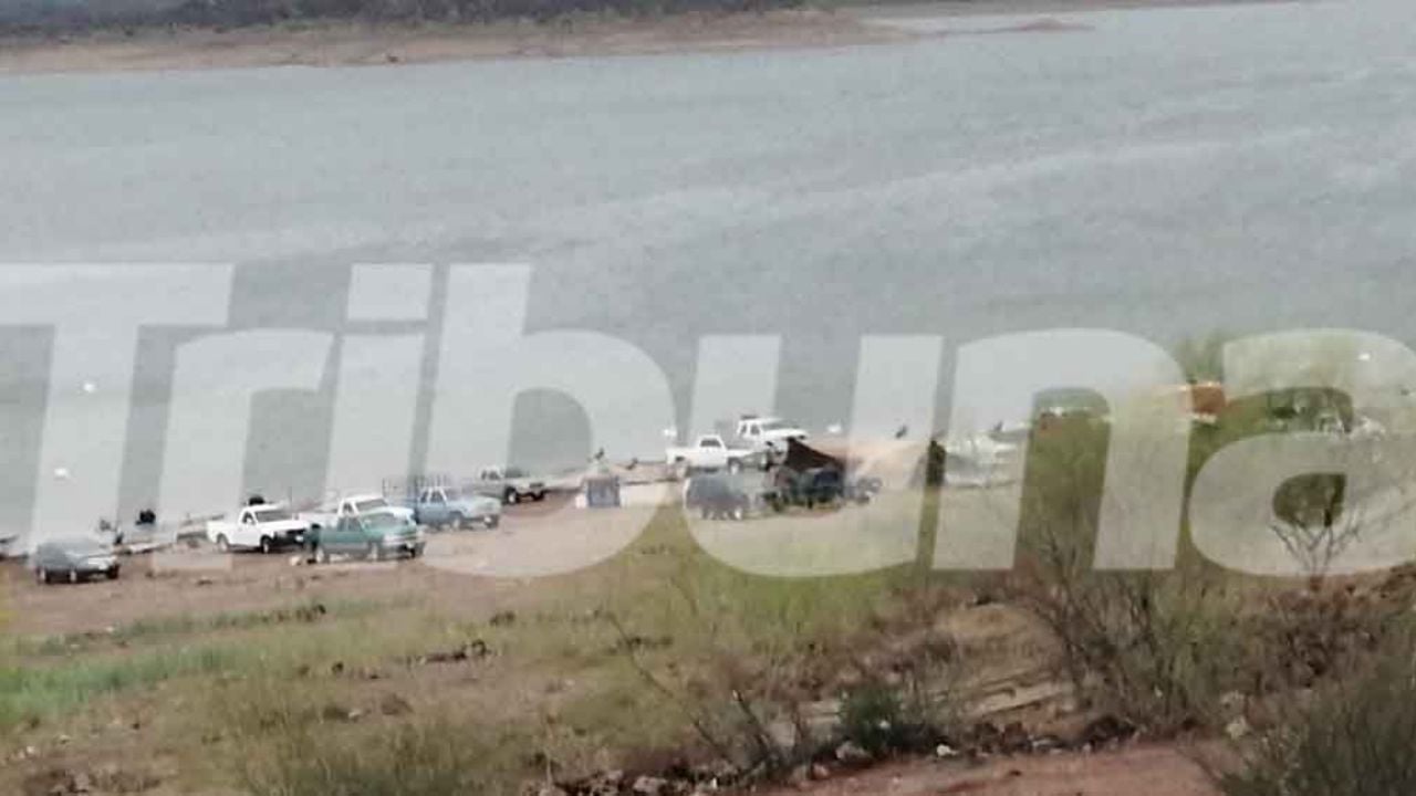 Pareja de pescadores desaparece en la presa; solo se encontraron sus prendas