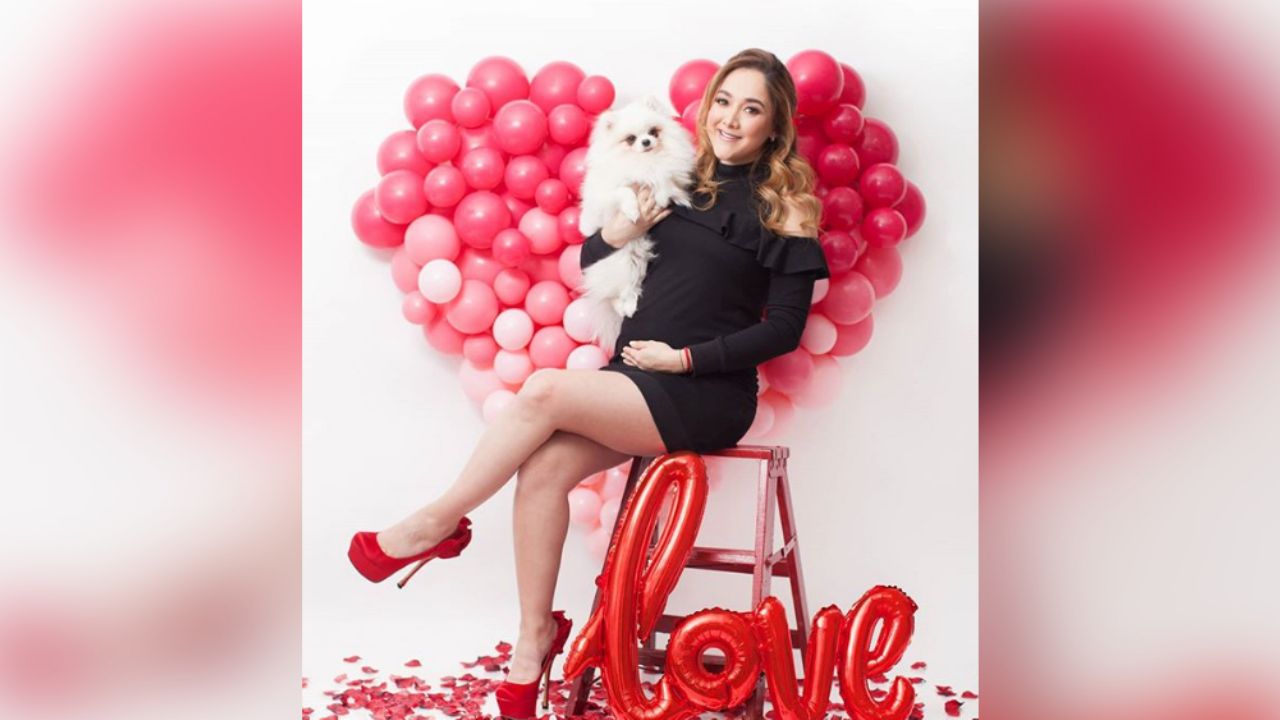 “Crece mi amor”: Sherlyn enternece al presumir su ‘pancita’ de 7 meses