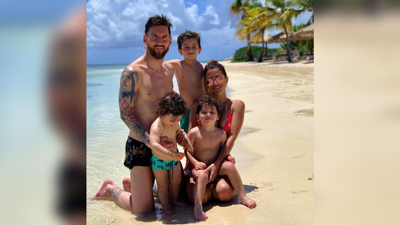 “Gracias por ser un ejemplo”: Messi recibe un tierno mensaje de su esposa