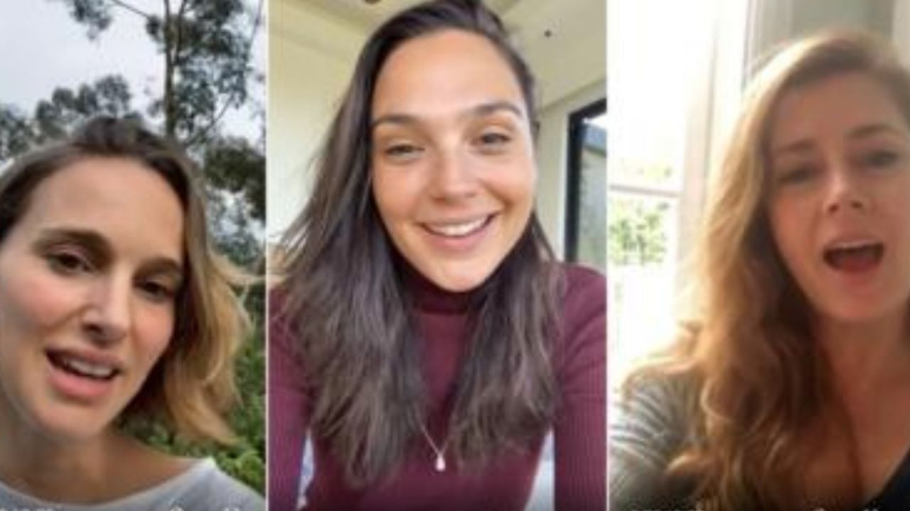 Gal Gadot se une a famosos para hacer conmovedora versión de ‘Imagine’